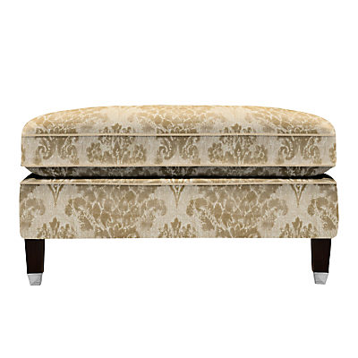 Duresta Grayson Footstool, Umber Leg Mulsanne Champagne Duresta Grayson Footstool, Umber Leg Mulsanne Champagne